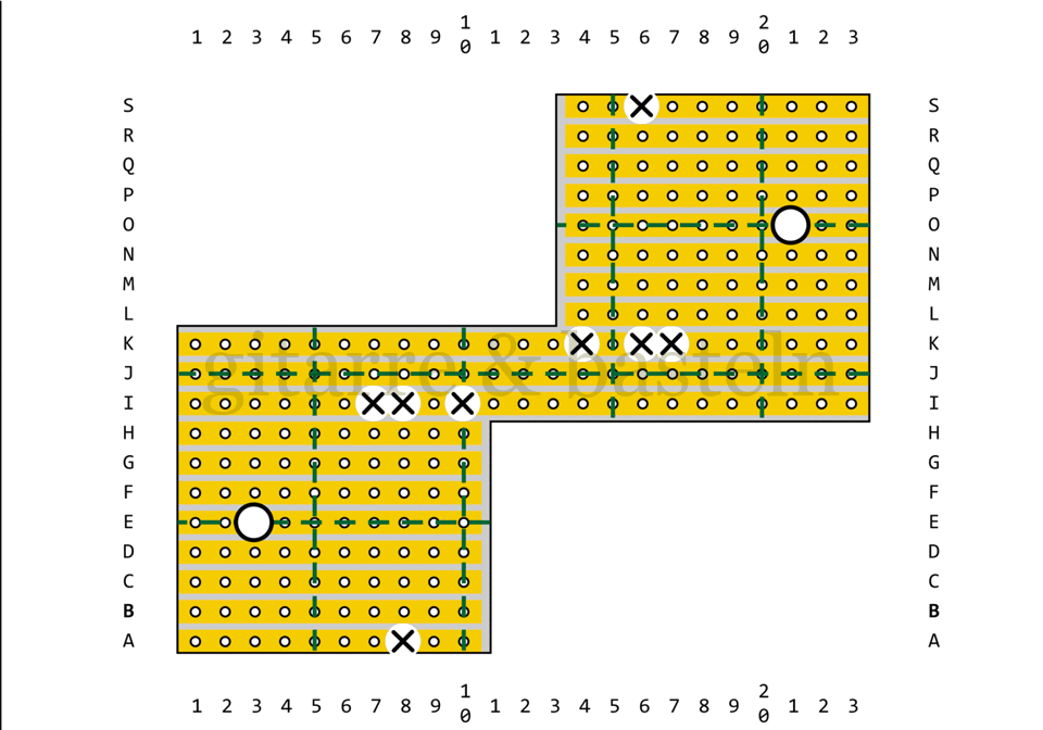 Für größeres Bild linksklicken, für Bild in neuem Tab rechtsklicken. Platinenlayout