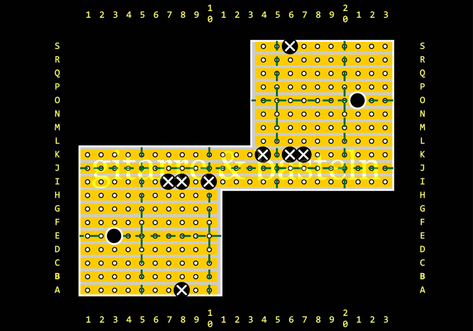 Für größeres Bild linksklicken, für Bild in neuem Tab rechtsklicken. Platinenlayout