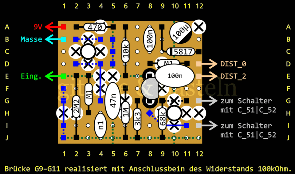 Für größeres Bild linksklicken, für Bild in neuem Tab rechtsklicken. Platinenlayout